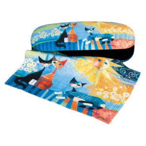 Fridolin hardcase brillenkoker met doekje Wachtmeister Dolce Vita