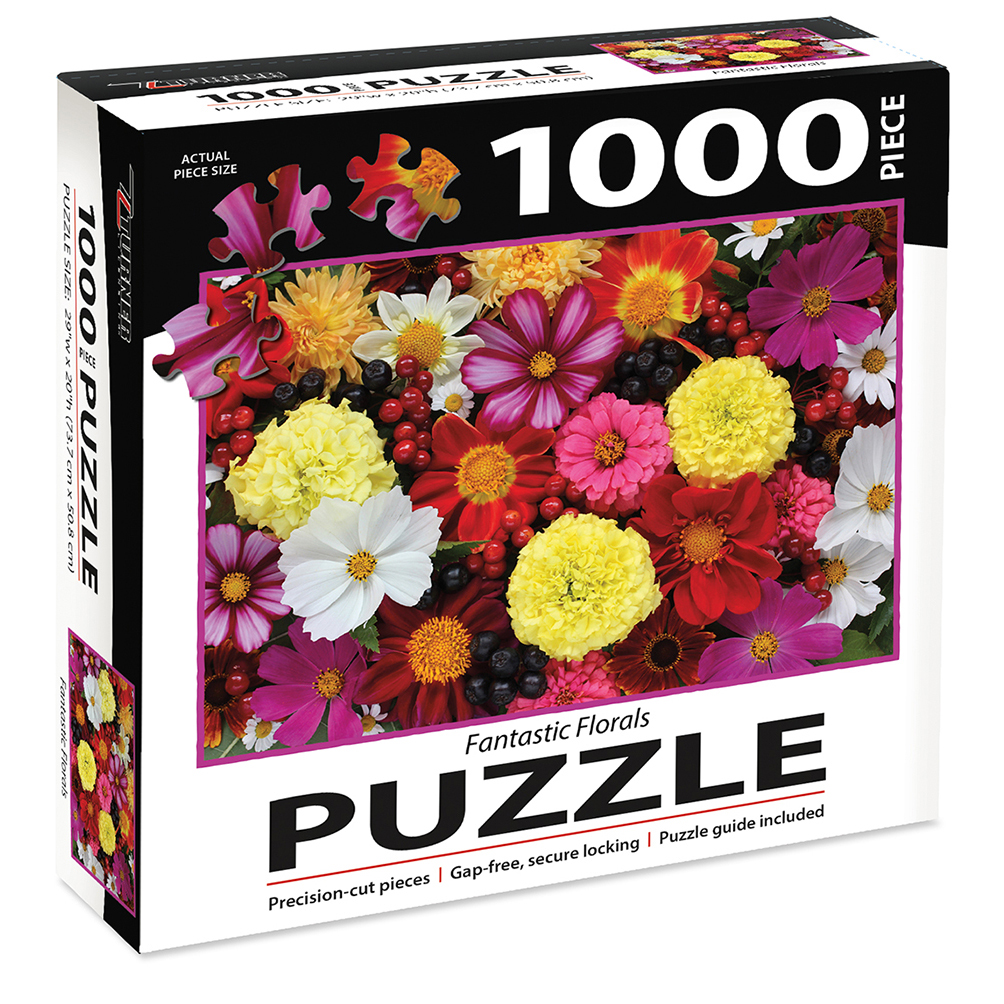 Puzzel Fantastic Florals - Afbeelding 2