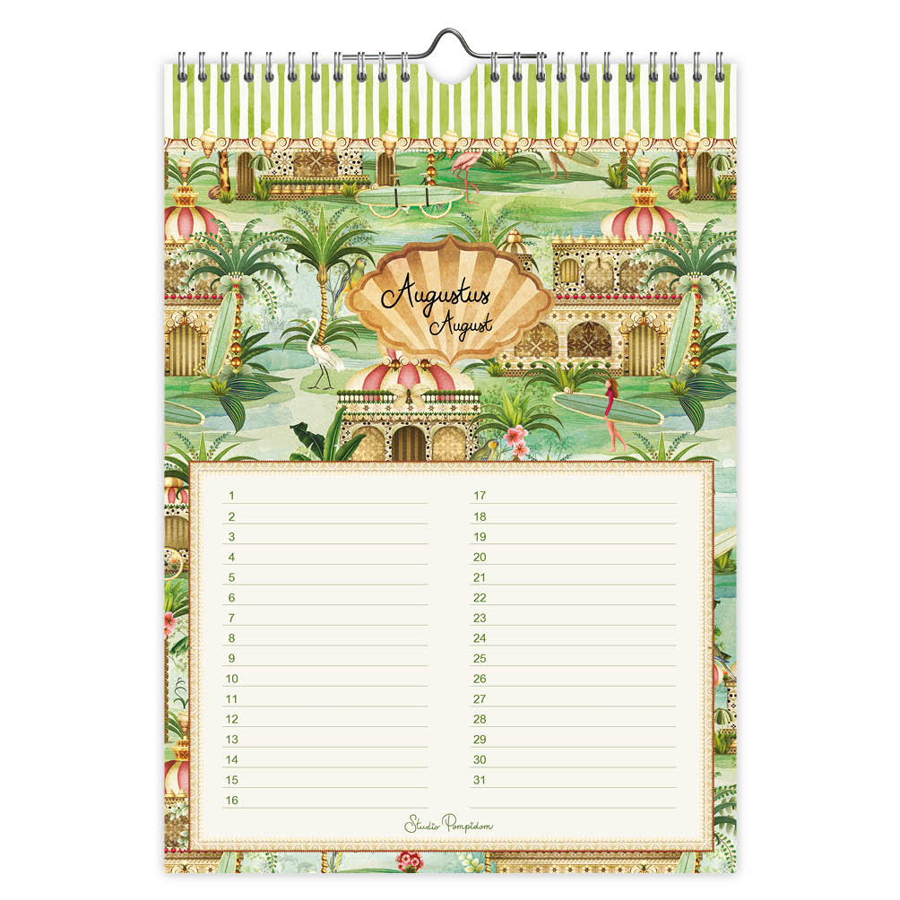 Studio Pompidon verjaardagskalender A4 - Afbeelding 3