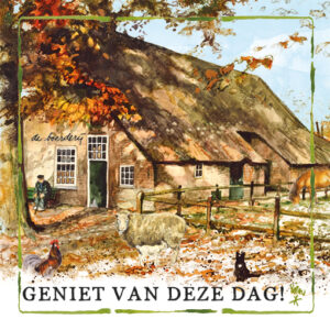 Rien Poortvliet Lang Leve de Boerderij kaarten