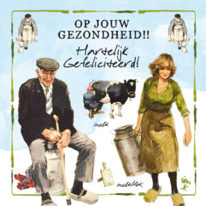 Rien Poortvliet Lang Leve de Boerderij kaarten*