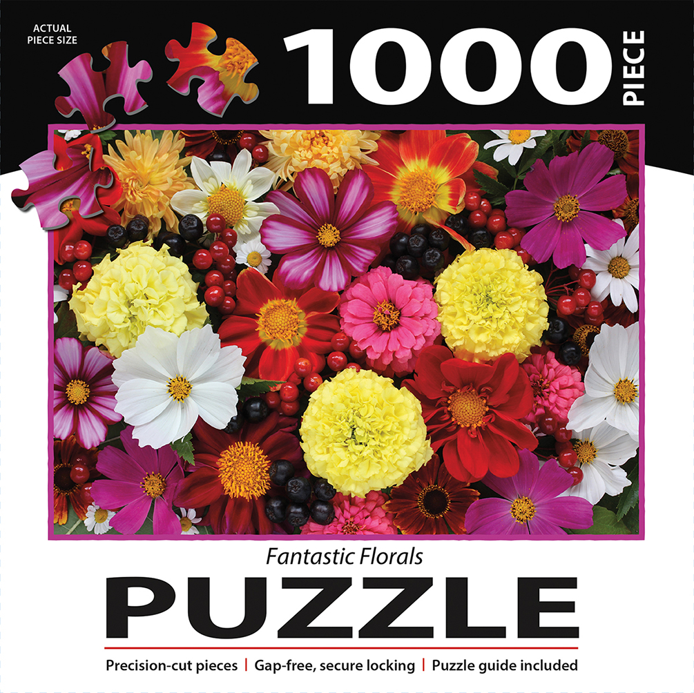 Puzzel Fantastic Florals - Afbeelding 3