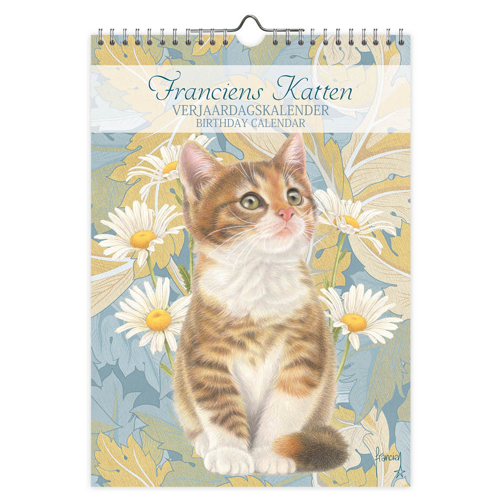 Franciens Katten Saartje verjaardagskalender A4