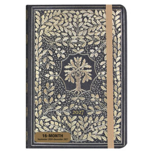 Gilded Tree of Life Compact diary 16-mnds 2027