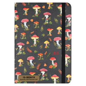 Mushrooms Compact diary 16-mnds 2027
