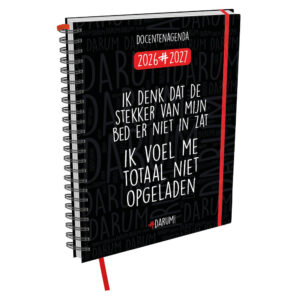Darum!! Docenten bureau-agenda A5 2027