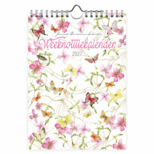 Janneke Brinkman WEEKnotitiekalender Clematis 2027