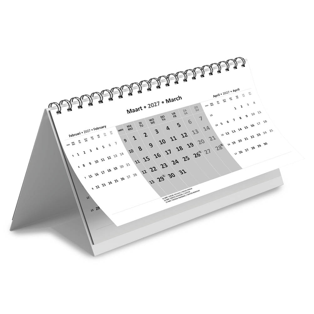 Data deskkalender 2027 - Afbeelding 2