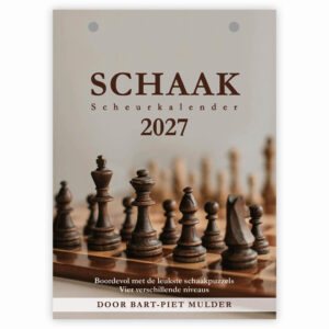 Schaak scheurkalender (B) 2027