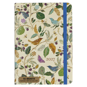 Birds and Berries Compact diary 16-mnds 2027