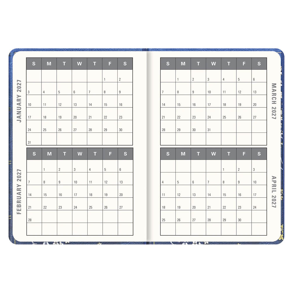 Gilded Branch Compact diary 16-mnds 2027 - Afbeelding 2