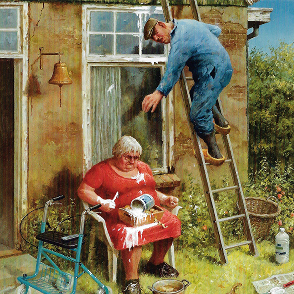 Marius van Dokkum kaarten medium