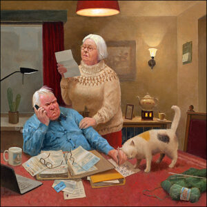 Marius van Dokkum kaarten medium