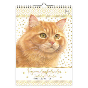 Franciens Katten "Jeroen" verjaardagskalender A4