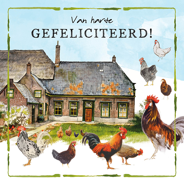 Rien Poortvliet Lang Leve de Boerderij kaarten