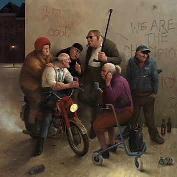 Marius van Dokkum kaarten medium