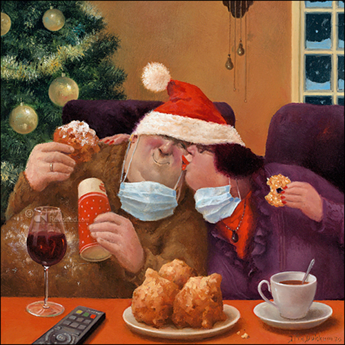 Marius van Dokkum kaarten medium XMAS
