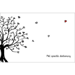 Sympathy/Petit Paris rechthoekige kaarten (liggend)