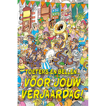 Jan van Haasteren rechthoekige kaarten
