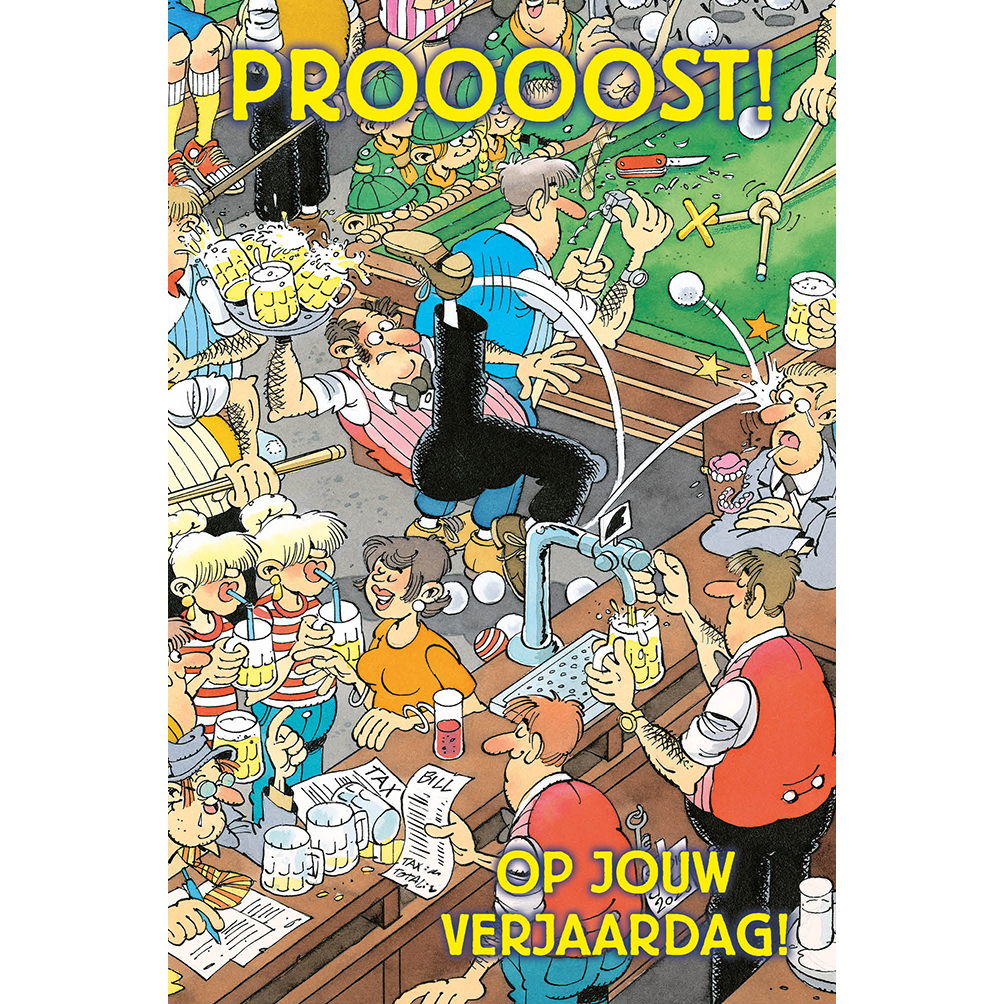 Jan van Haasteren rechthoekige kaarten *