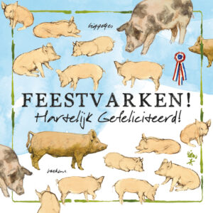 Rien Poortvliet Lang Leve de Boerderij kaarten