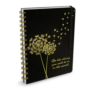 Black Rock Journal Peter Pauper Dandelion Wishes