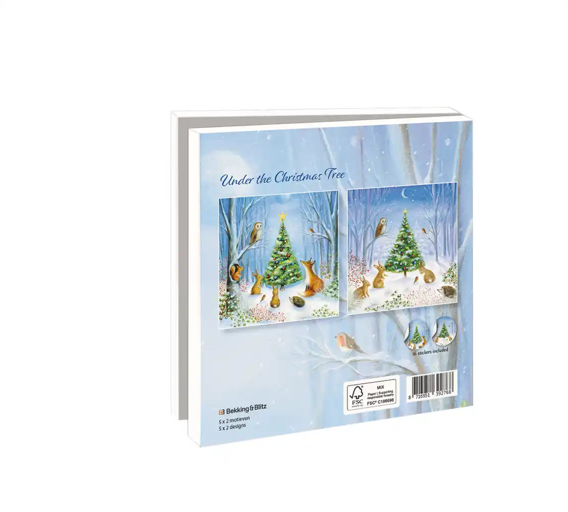 Kerstkaartenmapje Ileana Oakley - Afbeelding 2