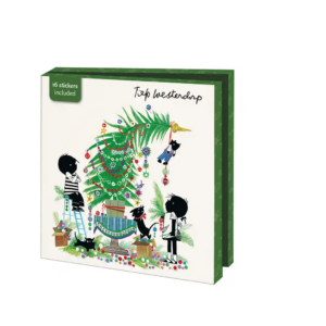 Kerstkaartenmapje Jip en Janneke